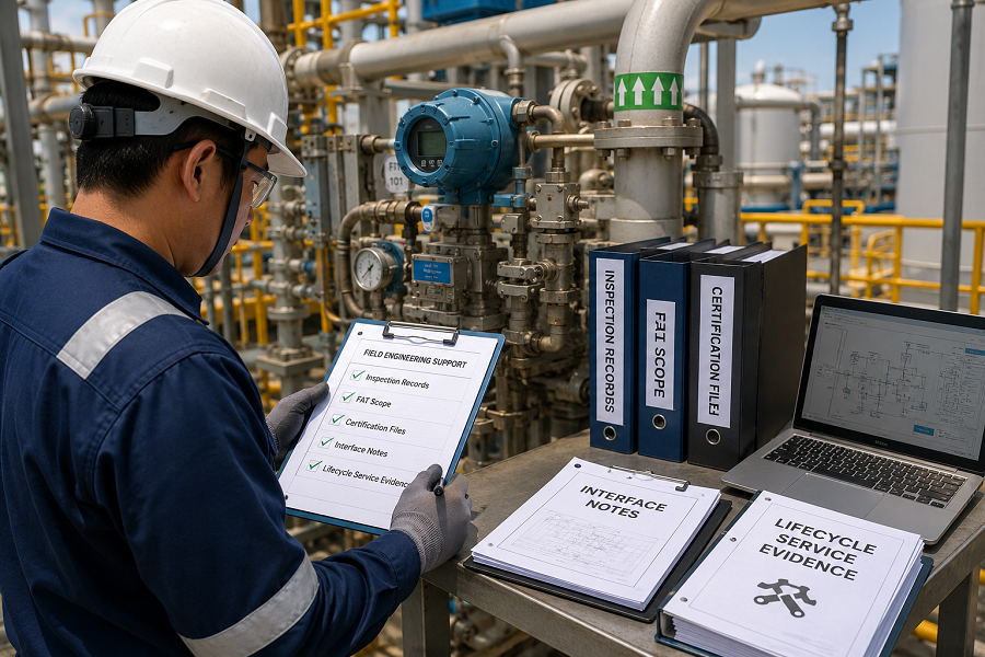 Field engineering support for oilfield applications